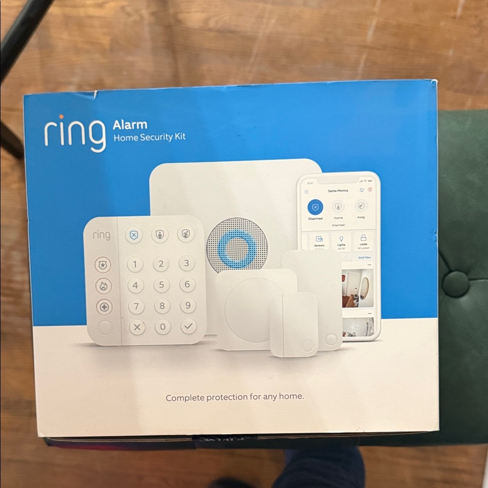 Ring Alarm Security Kit with White Components